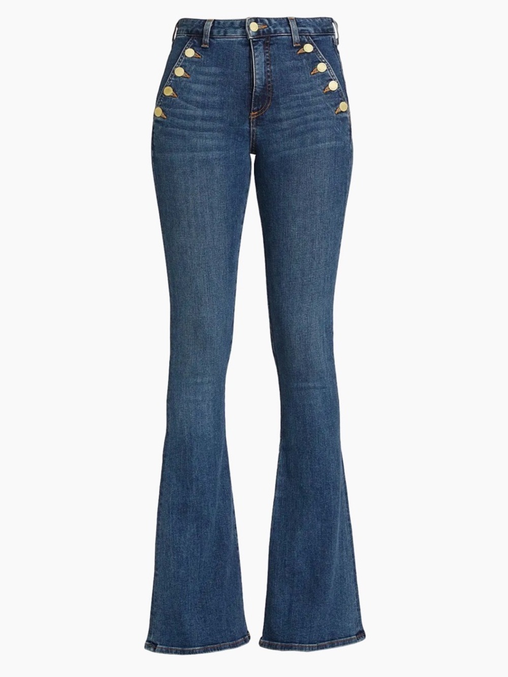 Ramy Brook - Helena High-Rise Flare Jeans size 27 - Picture 4 of 7